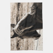 Linge De Cuisine Scotch à Sepia (Vertical)