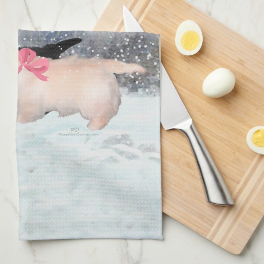 Linge De Cuisine Scottie (Quart Plié)