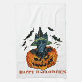 Linge De Cuisine Scottie de Halloween (Vertical)
