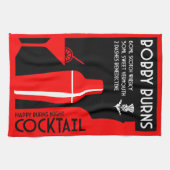 Linge De Cuisine Scottish Bobby Burns Whiskey Cocktail (Horizontal)
