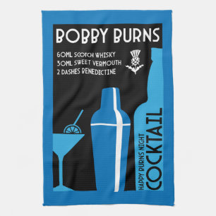 Linge De Cuisine Scottish Bobby Burns Whiskey Cocktail