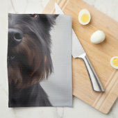 Linge De Cuisine Scottish Terrier (Quart Plié)