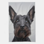 Linge De Cuisine Scottish Terrier (Vertical)