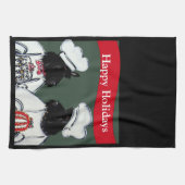 Linge De Cuisine Scottish Terriers (Horizontal)