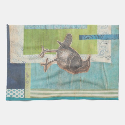 Linge De Cuisine Scrapbook Avian I (Horizontal)