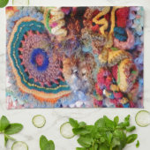 Linge De Cuisine Scrumble Free Form Crochet Design Photo (Plié)