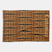 Linge De Cuisine Sculpture Gold Tiki Thunder_Cove  (Horizontal)