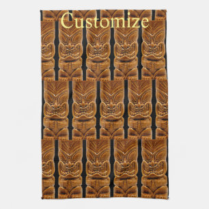 Linge De Cuisine Sculpture Gold Tiki Thunder_Cove 