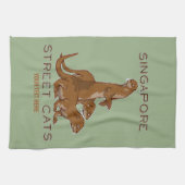 Linge De Cuisine Sea Otter Singapore Street Cats (Horizontal)