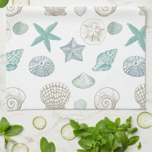 Linge De Cuisine Sea shells (Plié)