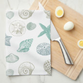 Linge De Cuisine Sea shells (Quart Plié)