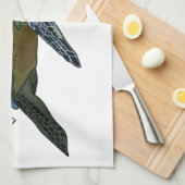Linge De Cuisine Sea turtle cartoon (Quart Plié)