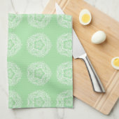 Linge De Cuisine Seafoam Mandala (Quart Plié)