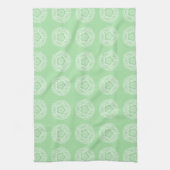 Linge De Cuisine Seafoam Mandala (Vertical)
