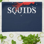 Linge De Cuisine Seafood Squid Lover Chef Papa Fête des pères (Plié)