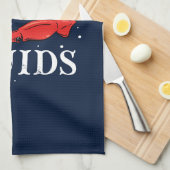 Linge De Cuisine Seafood Squid Lover Chef Papa Fête des pères (Quart Plié)