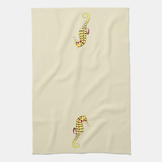 Linge De Cuisine Seahorse (Vertical)
