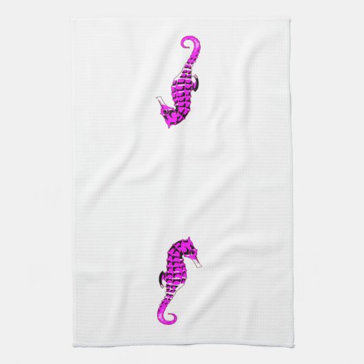 Linge De Cuisine Seahorse (Vertical)