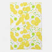 Linge De Cuisine Seamless bright lemon slices candy lollipops (Vertical)