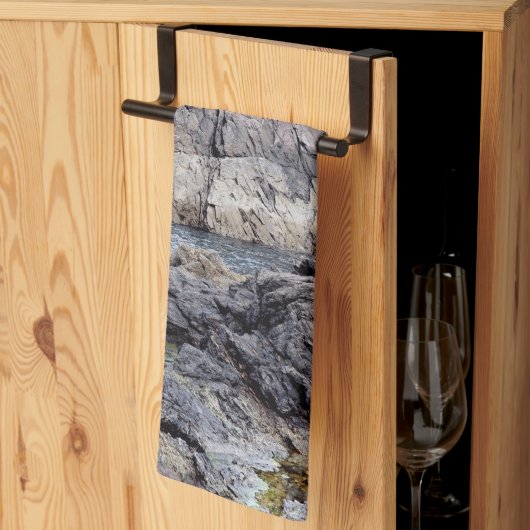 Linge De Cuisine Seascape Crest (Pliage en tiers)