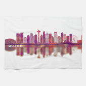 Linge De Cuisine Seattle Washington Skyline (Horizontal)