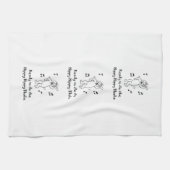 Linge De Cuisine Secousse de hippie de hippie - chirurgie drôle de (Horizontal)