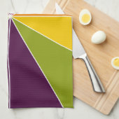 Linge De Cuisine Segmenté couleur 02 (Quart Plié)