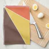 Linge De Cuisine Segmenté couleur 05 (Quart Plié)