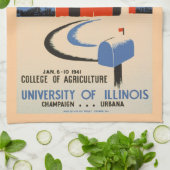 Linge De Cuisine Semaine de ferme et à la maison (Plié)