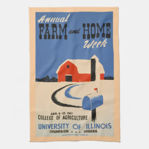 Linge De Cuisine Semaine de ferme et à la maison
