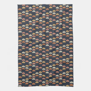 Linge De Cuisine Semi motif géométrique de cercle