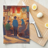 Linge De Cuisine Senja di Warung Kopi  (Quart Plié)