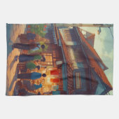 Linge De Cuisine Senja di Warung Kopi  (Horizontal)