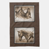 Linge De Cuisine Sepia Brown (Vertical)