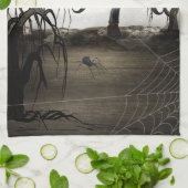 Linge De Cuisine Sepia Goth Girl (Plié)