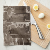 Linge De Cuisine Sepia New York (Quart Plié)