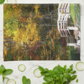 Linge De Cuisine Sept Sources Pont D'Automne I Paysage D'Automne (Plié)