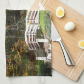 Linge De Cuisine Sept Sources Pont D'Automne I Paysage D'Automne (Quart Plié)