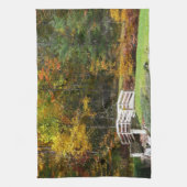 Linge De Cuisine Sept Sources Pont D'Automne I Paysage D'Automne (Vertical)