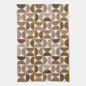 Linge De Cuisine Séquences MCM Browns+Cream Motif (Vertical)