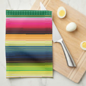 Linge De Cuisine Serape couvrant mexicain traditionnel (Quart Plié)