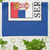 Linge De Cuisine Serbie (Plié)