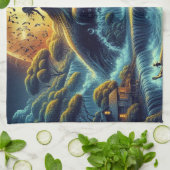 Linge De Cuisine Serenade au clair de lune (Plié)