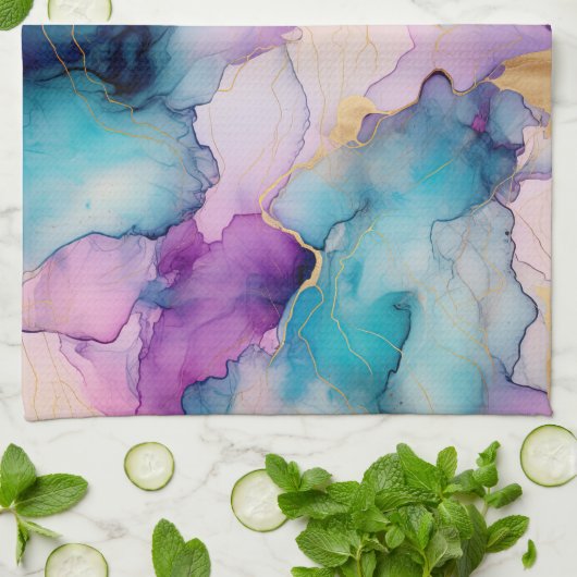 Linge De Cuisine Serendipity Crystal Blue (Plié)