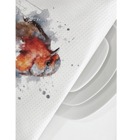 Linge De Cuisine Serene Robin