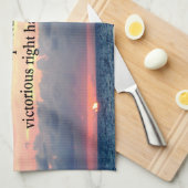 LINGE DE CUISINE SERENE SCELER ISAIAH 41:10 (Quart Plié)