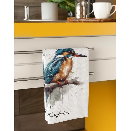 Linge De Cuisine Sérénité du martin-pêcheur