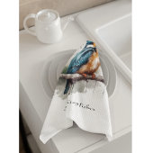 Linge De Cuisine Sérénité du martin-pêcheur