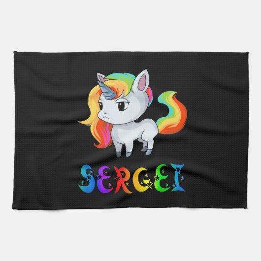 Linge De Cuisine Sergei Licorne (Horizontal)
