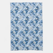 Linge De Cuisine Série Chinoserie bleu et blanc Design 3 (Vertical)